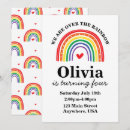 Search for over the rainbow invitations Rainbows
