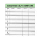 Search for score pads Scorecard