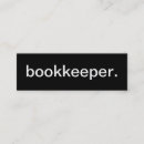 Search for bookkeeping business cards Financial