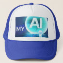Search for artificial intelligence hats Futuristic