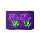 Search for whimsical bath mats Purple