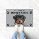 Search for rottweiler doormats Cute