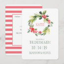 Search for christmas wedding bridesmaid cards Berries