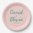Search for retro wedding plates Pastel