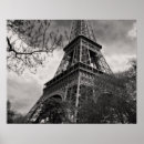 Search for black and white eiffel tower posters Travel