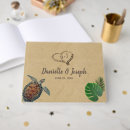 Search for beach wedding guest books Palm