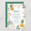 Search for pineapple 1st birthday invitations Girl first birthday