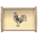 Search for rooster serving trays Bird