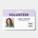 Search for volunteer badges Logo