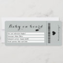 Search for boarding pass baby pregnancy invitations Gender neutral