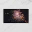 Search for fireworks business cards Celebration
