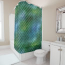 Search for gold and green shower curtains Retro