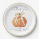 Search for pumpkin baby shower plates Is on the way