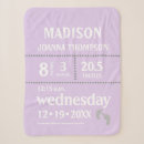 Search for birth announcement blankets Modern