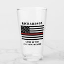 Search for firefighter beer glasses thin red line