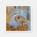 Search for blue heron napkins Bird
