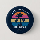 Search for family reunion buttons Blue