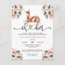 Search for post baby shower invitations Watercolor