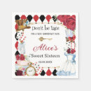 Search for alice in wonderland napkins Whimsical