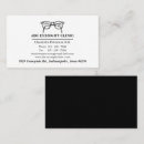 Search for optical business cards Ophthalmologist