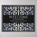 Search for silver welcome wedding signs Floral