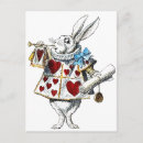 Search for mad hatter birthday cards White rabbit