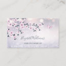 Search for cherry blossoms business cards Beauty salon
