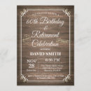 Search for retirement 60th birthday invitations Retired