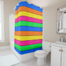Search for neon color shower curtains Bright