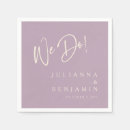 Search for lavender wedding napkins Minimalist