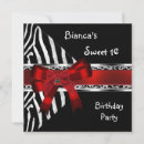 Search for red leopard invitations Girly