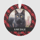 Search for plaid ornaments Dog