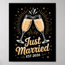 Search for just married posters Vintage