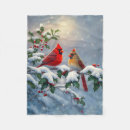 Search for red cardinal bird blankets Birds