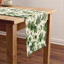 Search for green leaves table runners Pattern