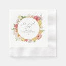 Search for she said yes napkins Couples shower