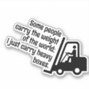 Search for forklift stickers Warning