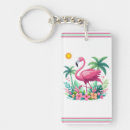 Search for pink flamingo keychains Nature