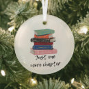 Search for book lover ornaments Books