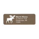 Search for moose return address labels Animals