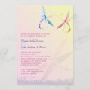 Search for dragonfly wedding invitations Whimsical