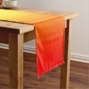 Search for multicolored table runners Orange