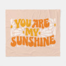 Search for you are my sunshine blankets Floral