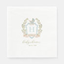 Search for crest monogram napkins Traditional