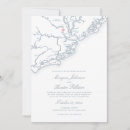 Search for map wedding invitations Elegant