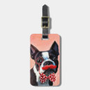 Search for boston terrier luggage tags Antique