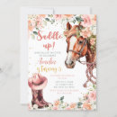 Search for pink cowgirl birthday invitations Floral