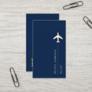 Search for airplane business cards Jet