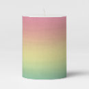 Search for color gradient candles Colorful