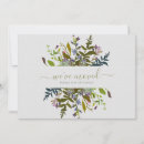 Search for small moving announcement cards Greenery